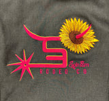 Ladies Sunflower Pink Logo