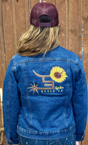 Ladies Sunflower Jean Jacket
