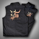 Men’s Bull Logo Black Vest