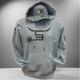 Ladies Blue Fog Hoodie