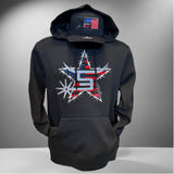Black Hoodie American Star Logo